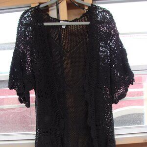 Women's Crocheted Duster